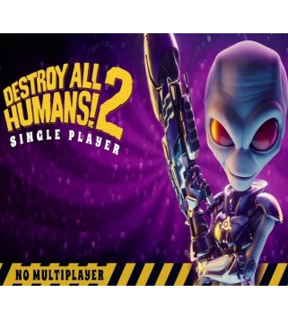 Destroy All Humans! 2 - Reprobed: Single Player X1 TURKEY XBOX One / Xbox Series X|S Xbox Series X|S Key 